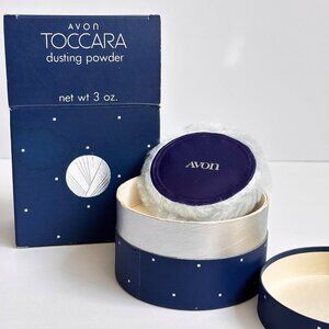 Rare 1981 Vtg Avon Toccara Dusting Powder 3.0 oz Box New NIB